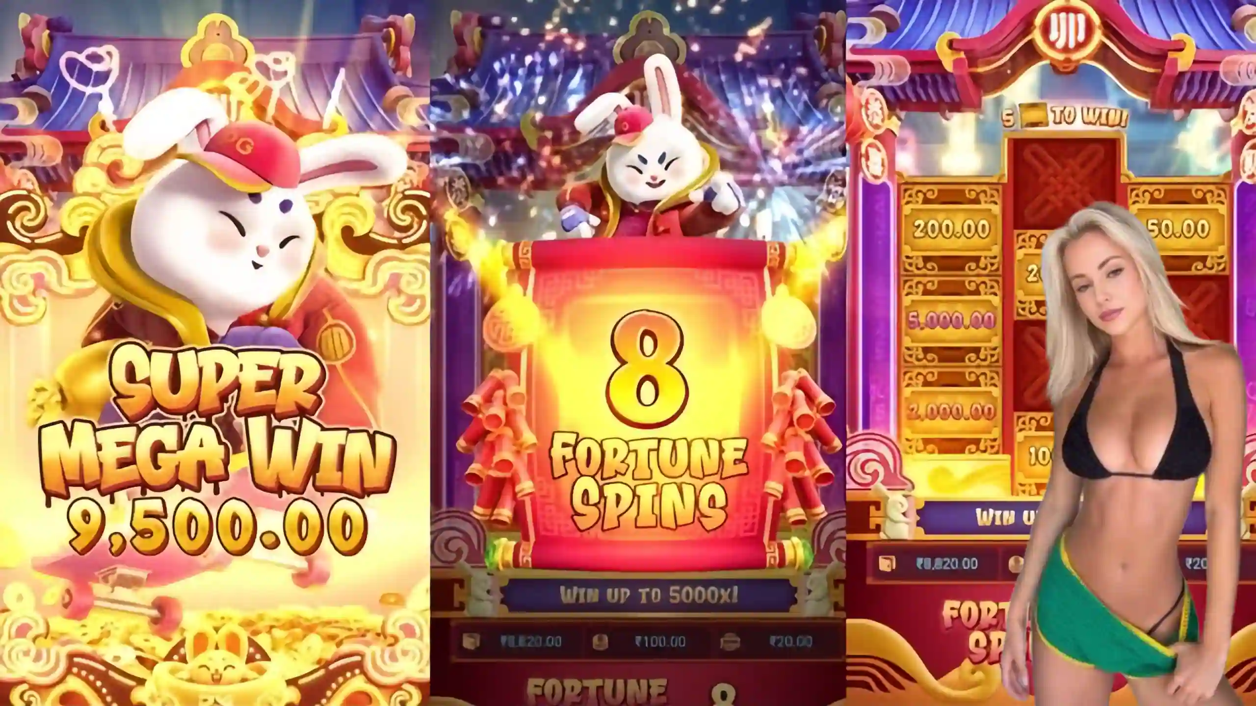 Wild Expansivo Fortune Rabbit 52bet - Coelho Dourado que Expande